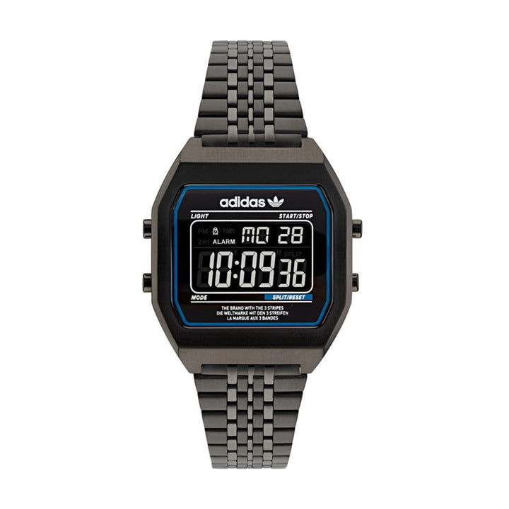 Adidas Street Digital Two AOST22073 Unisex Watch Chronograph - Adidas Street Digital Two AOST22073 Unisex Watch Chronograph