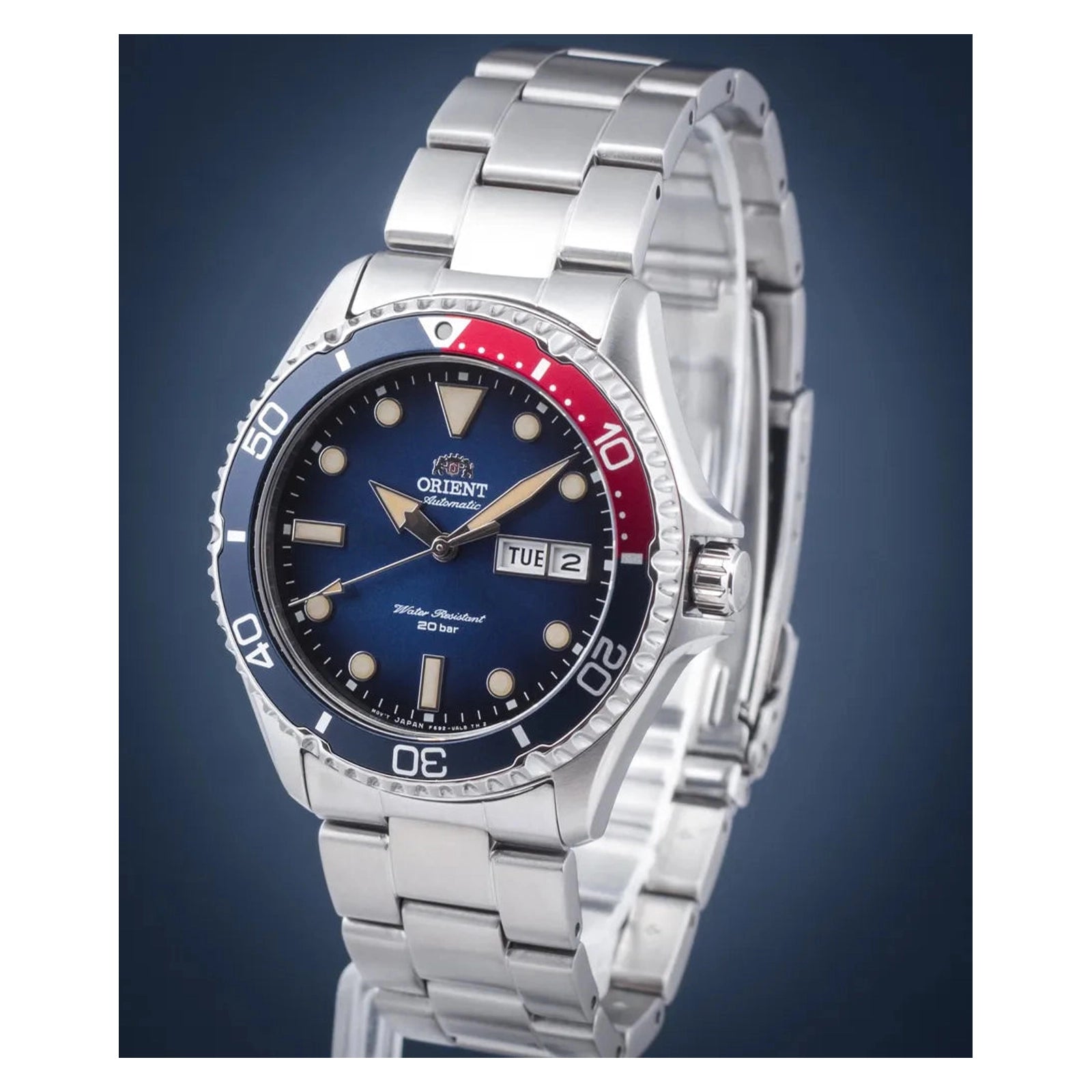 Orient Mako Kamasu Automatic RA-AA0812L19B Mens Watch - Orient Mako Kamasu Automatic RA-AA0812L19B Mens Watch - View 4