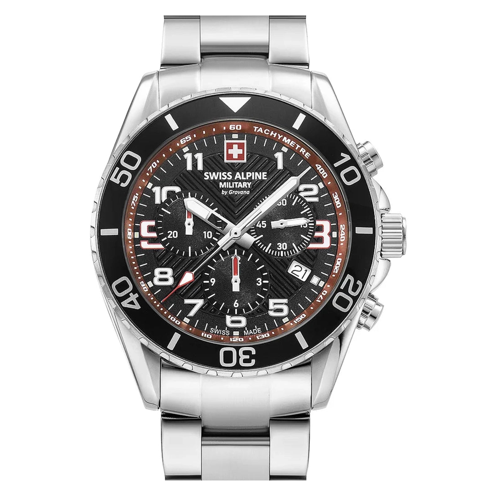 Swiss Alpine Military 7029.9136SAM Mens Watch Chronograph - Swiss Alpine Military 7029.9136SAM Mens Watch Chronograph - View 6