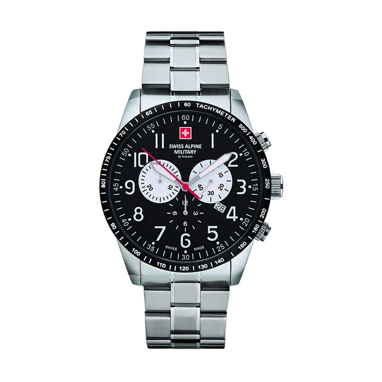 Swiss Alpine Military 7082.9137SAM Mens Watch Chronograph - Swiss Alpine Military 7082.9137SAM Mens Watch Chronograph